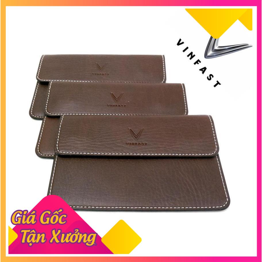 Ví da đựng đăng kiểm, giấy tờ ô tô cao cấp - Bóp đựng giấy tờ xe hơi có logo các dòng xe
