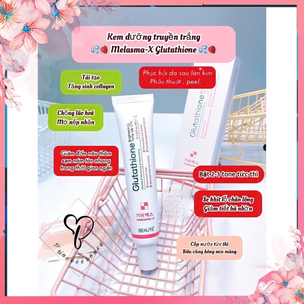 Kem trắng da Glutathione Melasma Brightening TONE UP Cream 40ml giữ ẩm căng bóng ⭐ -TopisCosmetic