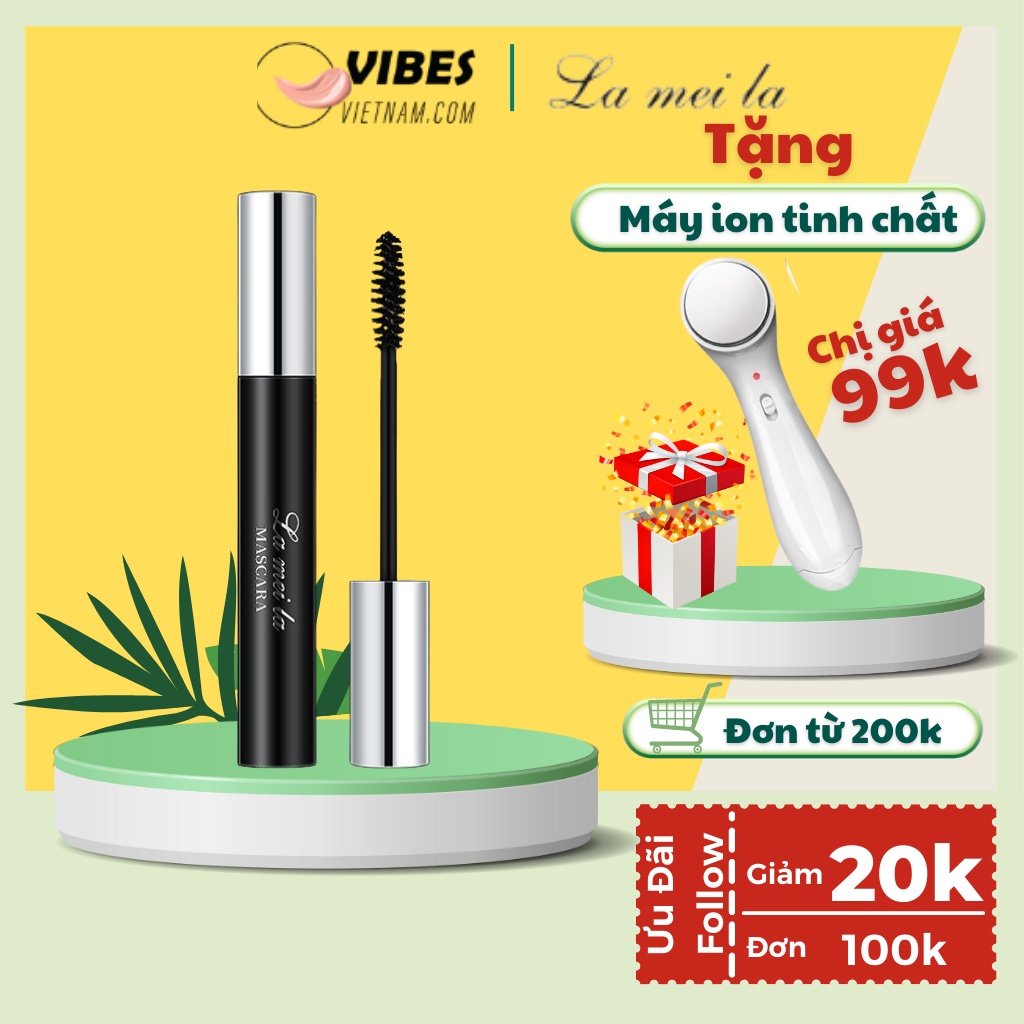 Mascara 3D Chuốt Mi - Lameila (MÀU ĐEN) MCR2