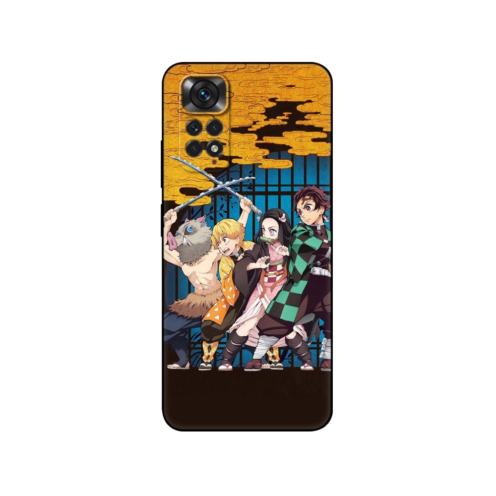 Ốp Điện Thoại Tpu Silicon Mềm Hình Demon Slayer Cho Xiaomi Redmi Note 11 Pro 5G 4G 11S POCO M4 X4 Pro 4G 5G