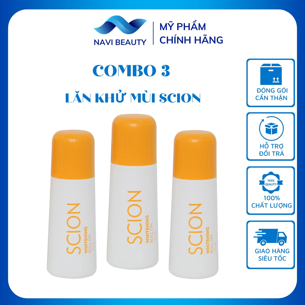 COMBO 3 LĂN KHỬ MÙI SCION