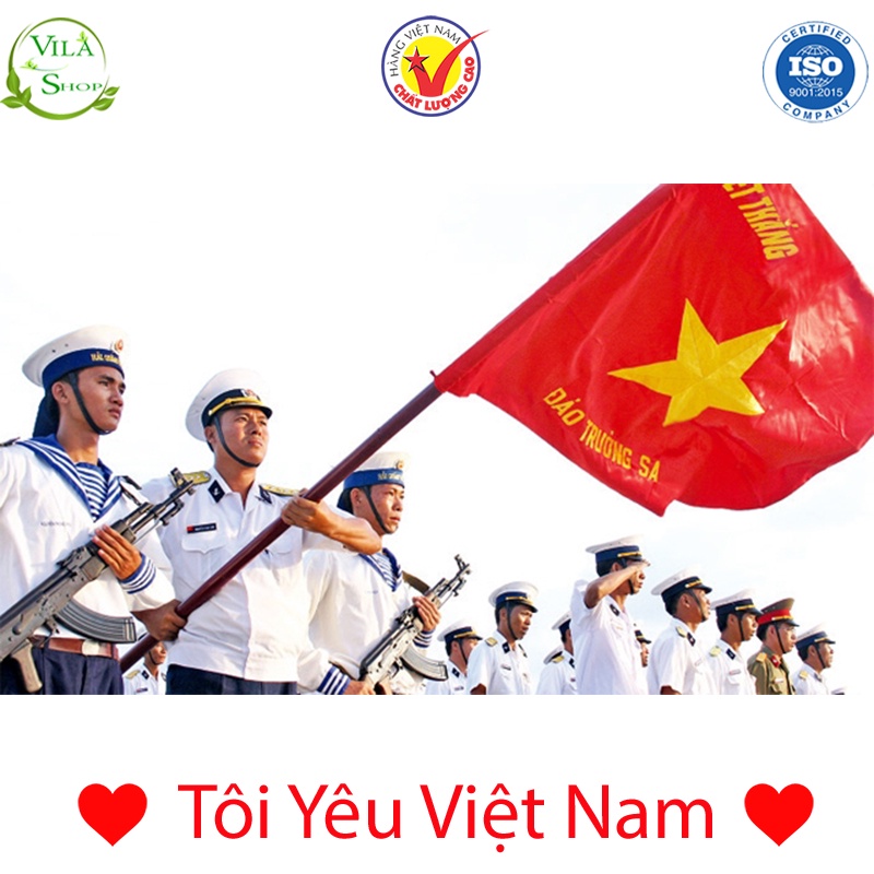 Cờ Tổ Quốc, Lá Cờ Đỏ Sao Vàng Niềm Tự Hào Của Người Dân Việt Nam - Chất Liệu Vải Sa Tanh Bền Đẹp Giữ Màu Tốt