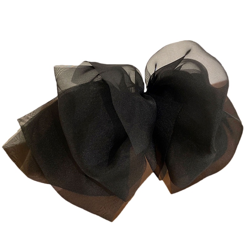 Kẹp Tóc Hình Nơ Phối Lưới Phong Cách Lolita Đáng Yêu Cho Thanh Thiếu Niên