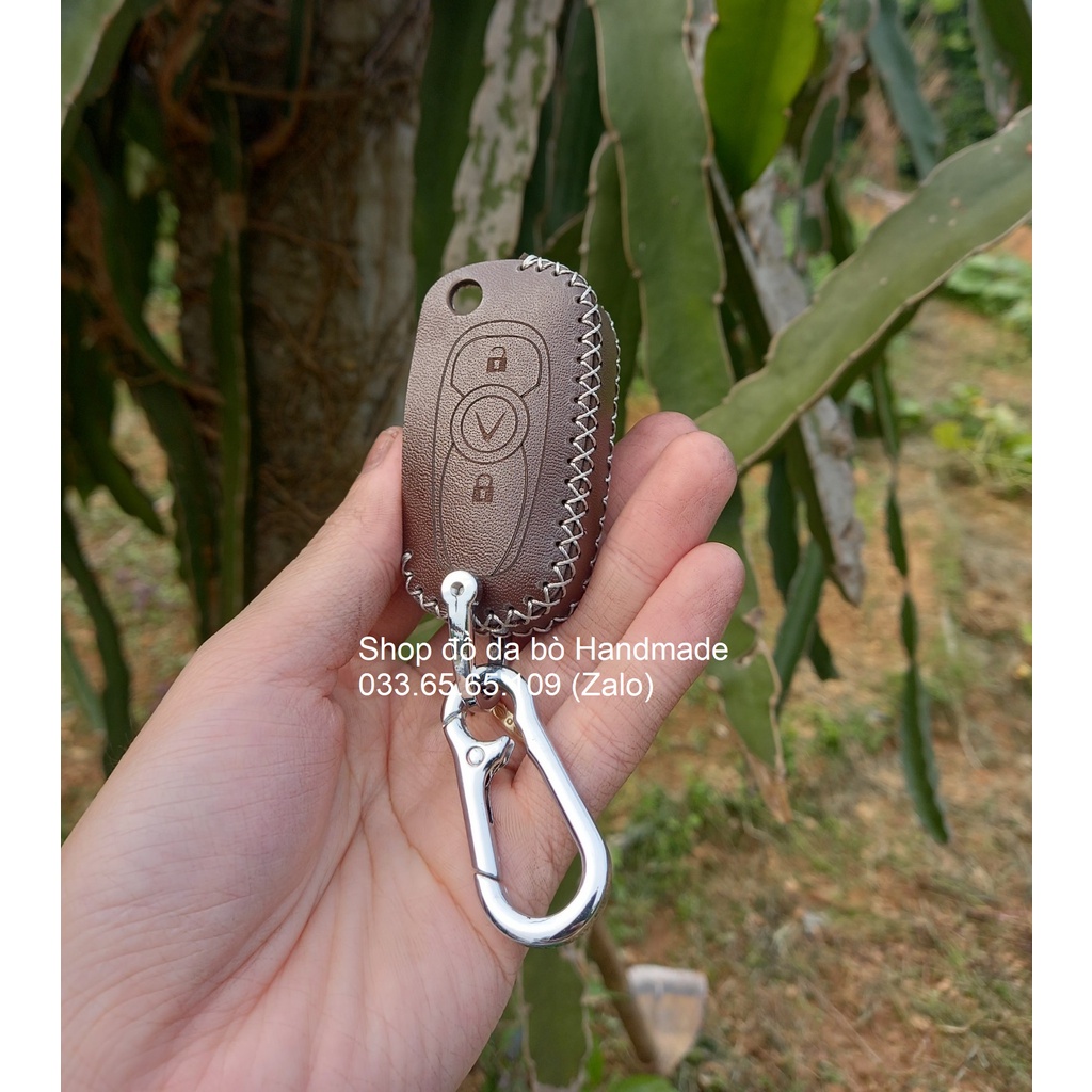 Bao da chìa khóa fadil đủ mầu, kèm tặng móc khóa, da thật 100%