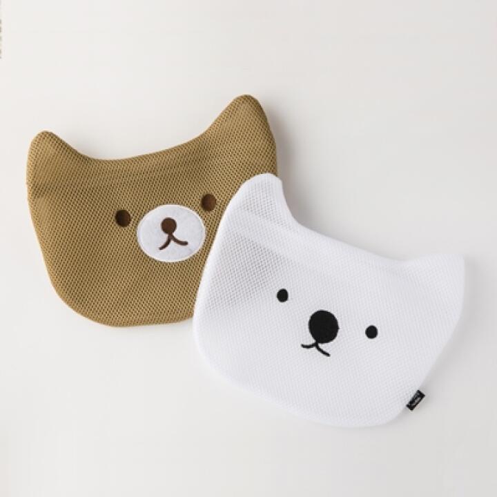 Túi Lưới Giặt Quần Áo ARTBOX Hàn Quốc Hình Gấu Màu Nâu