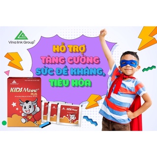 KIDS MUNE PLUS- Hỗ trợ miễn dịch và tiêu hoá cho trẻ em