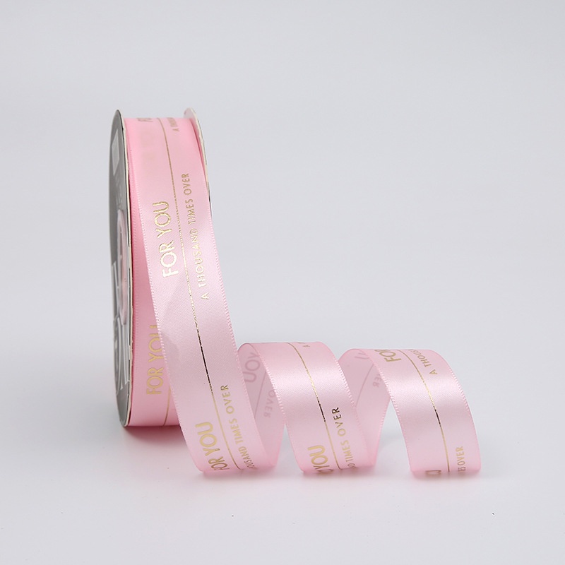 Dây Ruy Băng Trang Trí In Chữ "For You" 2.5cm Dài 42cm Dành Cho Tiệc Cưới / Gói Quà