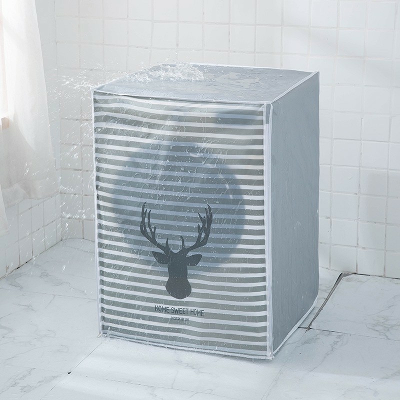 [ SIze To ] Vỏ Bọc Máy Giặt Cửa Ngang Cho Máy Từ 8.5 - 11kg Chống Nước - Chống Bụi Tiện Dụng