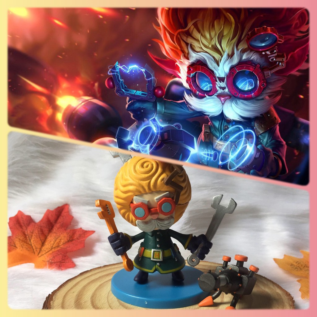 Móc khóa tướng heimerdinger - Liên Minh Huyền Thoại LOL