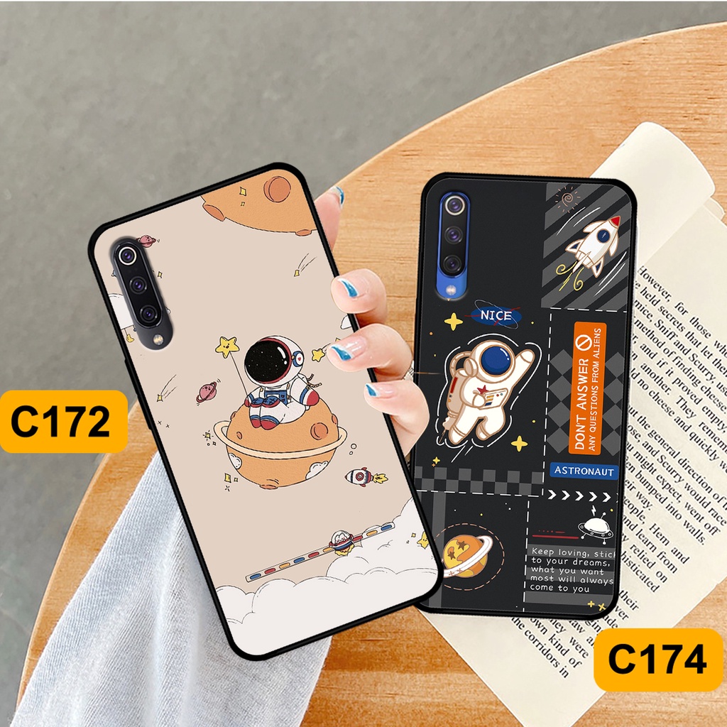 Ốp Xiaomi Mi 9 SE in hình astronaut, phi hành gia vũ trụ hottrend, độc đáo, cá tính.