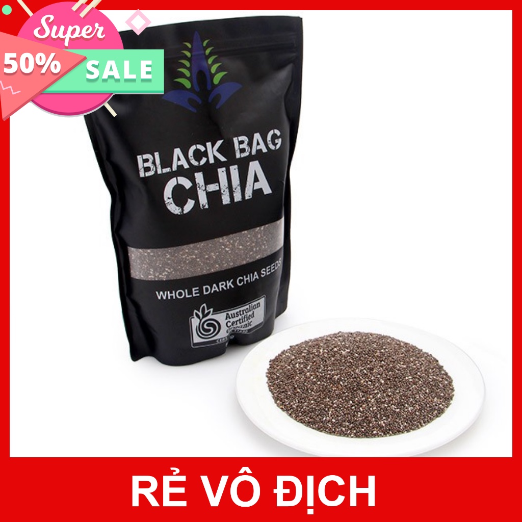 Hạt Chia Úc Black Bag Chia 0.5kg