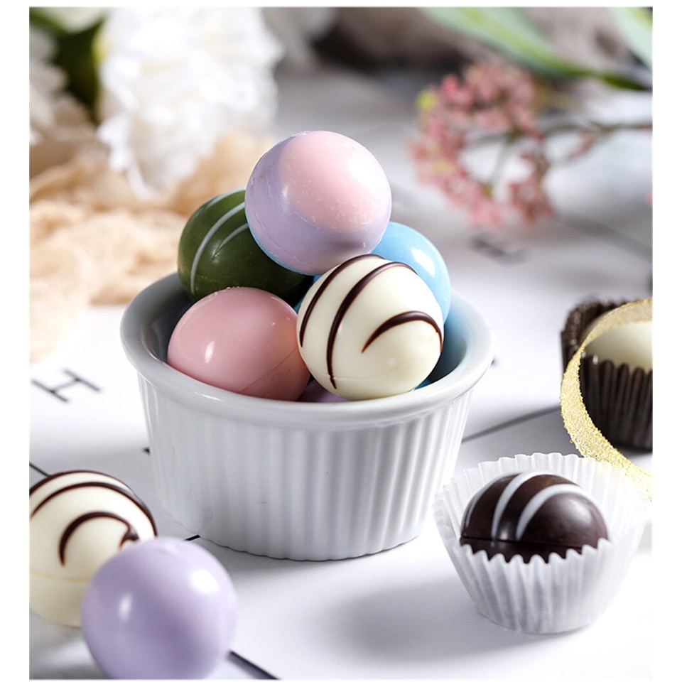 ✿✿✿Khuôn Hình Bán Cầu/Khuôn Silicon Làm Thạch,Mochi,chocolate,Đá Bi,Mousse,Pudding Hình Tròn Bán Cầu✿✿✿