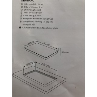 Bếp điện từ Makano MKC-200003