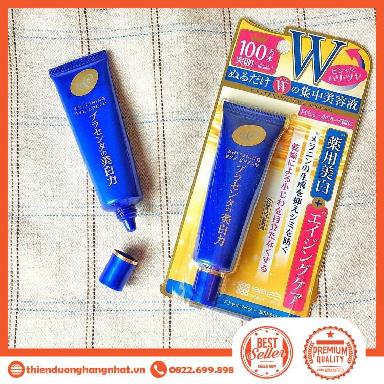 [Mẫu Mới] Kem Mắt Meishoku Whitening Eye Cream 30g Nhật