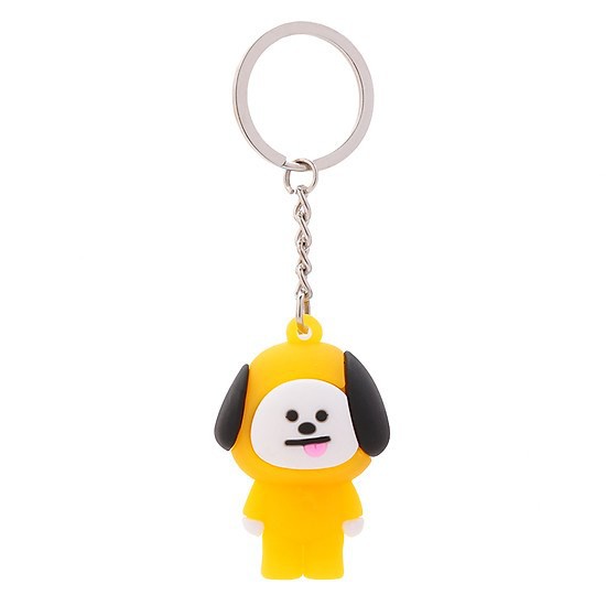 Móc Khóa Nhựa Hình Nhân Vật BTS BT21 - Cún Chimmy