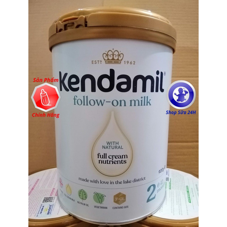 [DATE 2023] Sữa Kendamil Số 2 Lon 900g