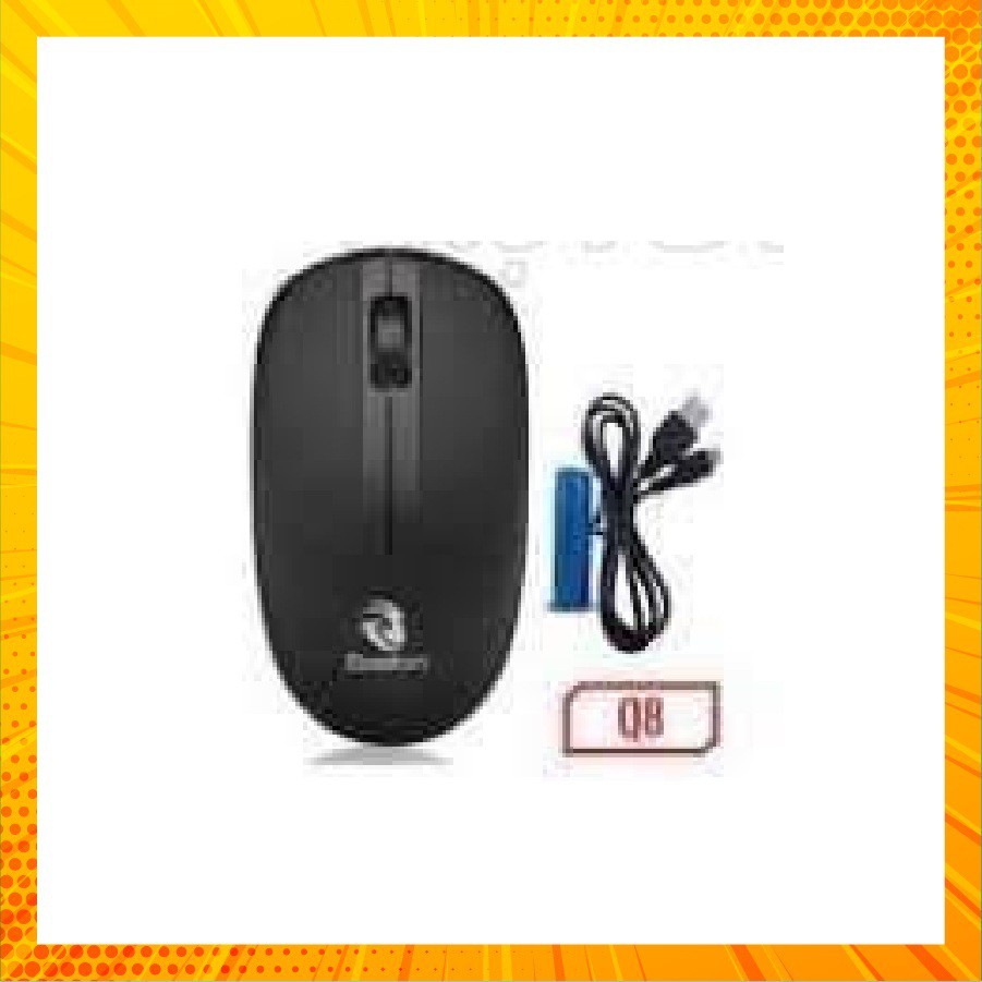 MOUSE KO DÂY BOSSTON Q8 - PIN SẠC