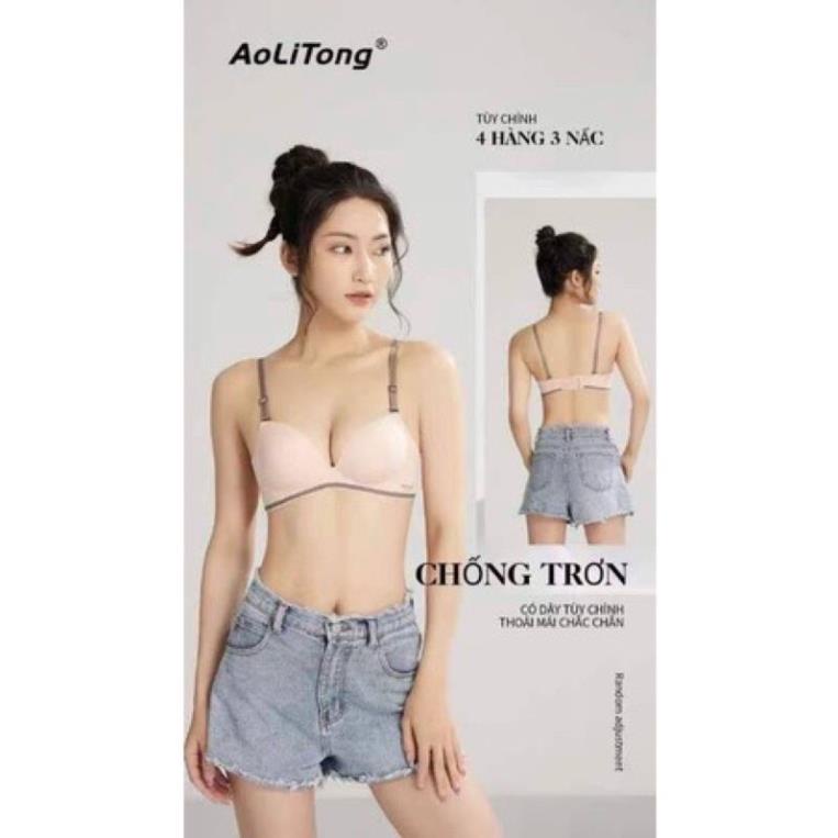 Áo Lót Nữ Su Đúc Cradin Aolitong Không Gọng Nâng Đẩy Ngực 2030