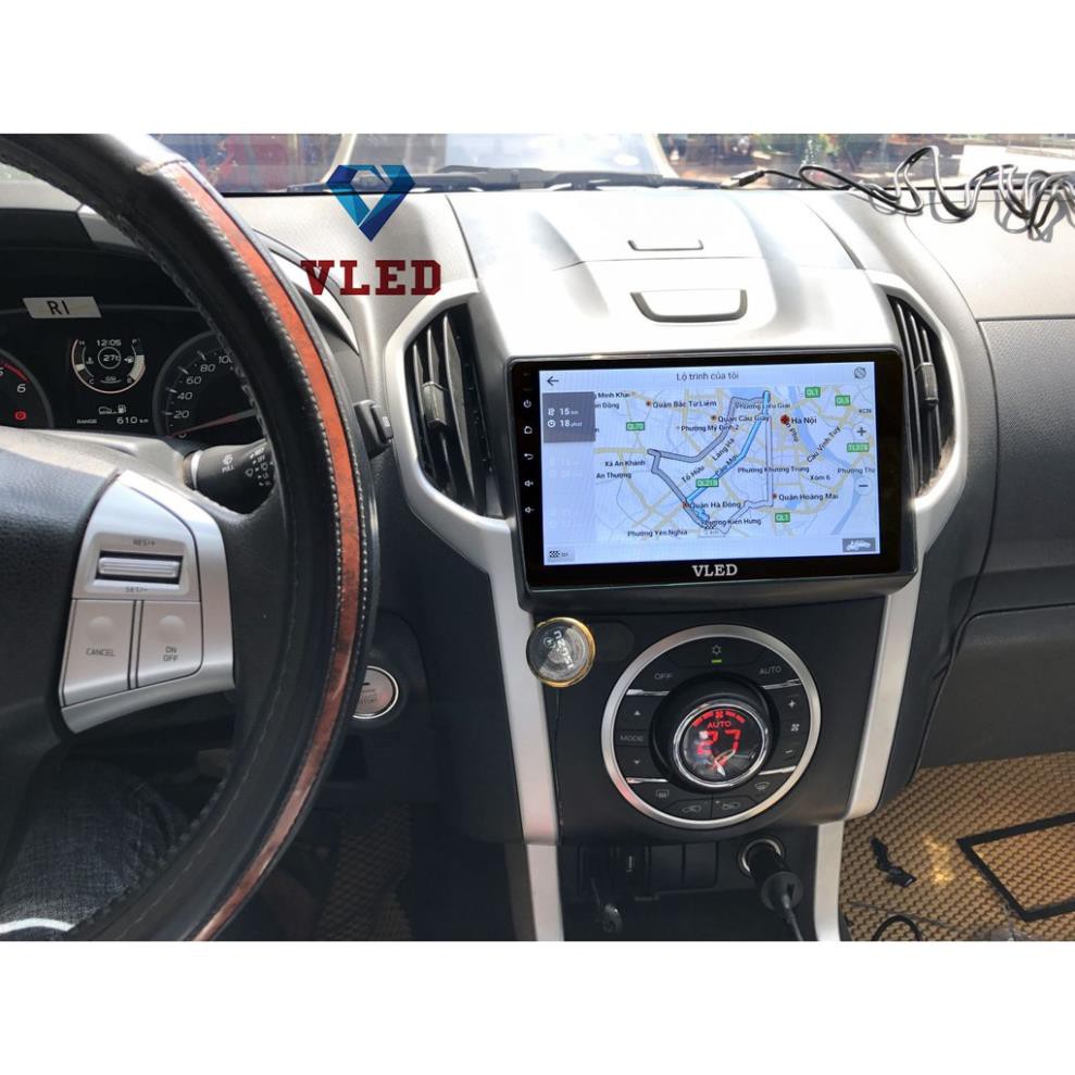 Bộ màn hình DVD Android VLED V5 cho xe CHEVROLET D-MAX, tích hợp camera giúp điều khiển xe an toàn, định vị GPS