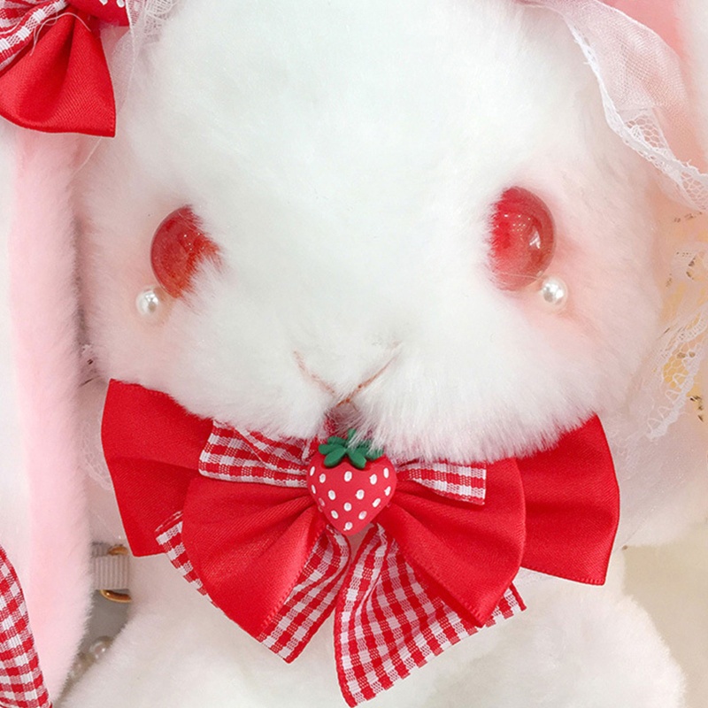 Túi Đeo Chéo Hình Thỏ Bông Dễ Thương Cho Nữ