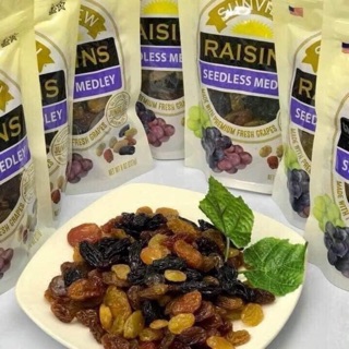 Combo 4 gói nho khô Sunview Raisins Mỹ