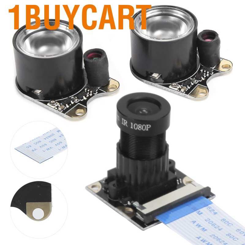Mô Đun Camera Cảm Ứng Hồng Ngoại 1buycart Cho Raspberry Pi 4b / 3b + 2b