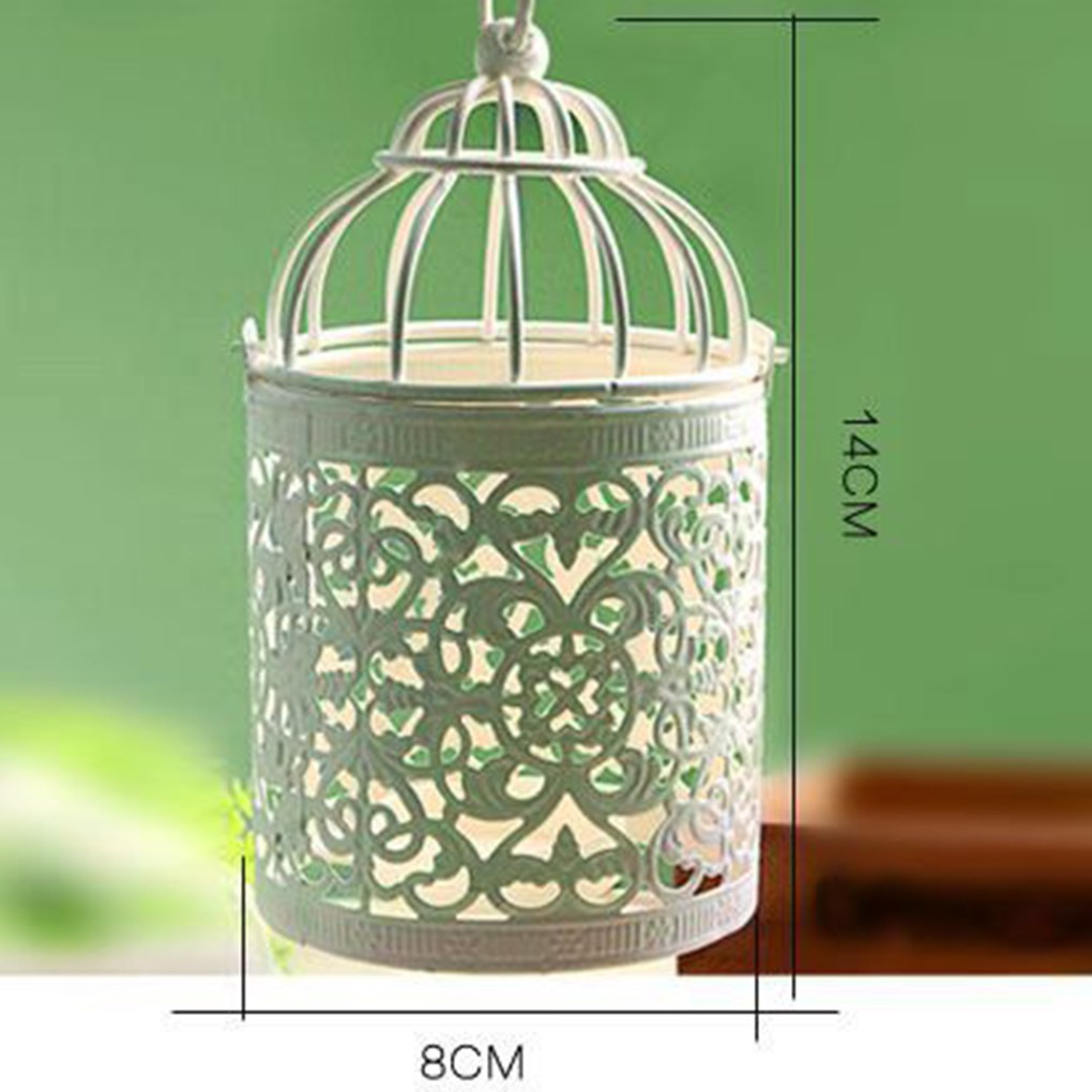 Lồng đèn kim loại để đèn cầy