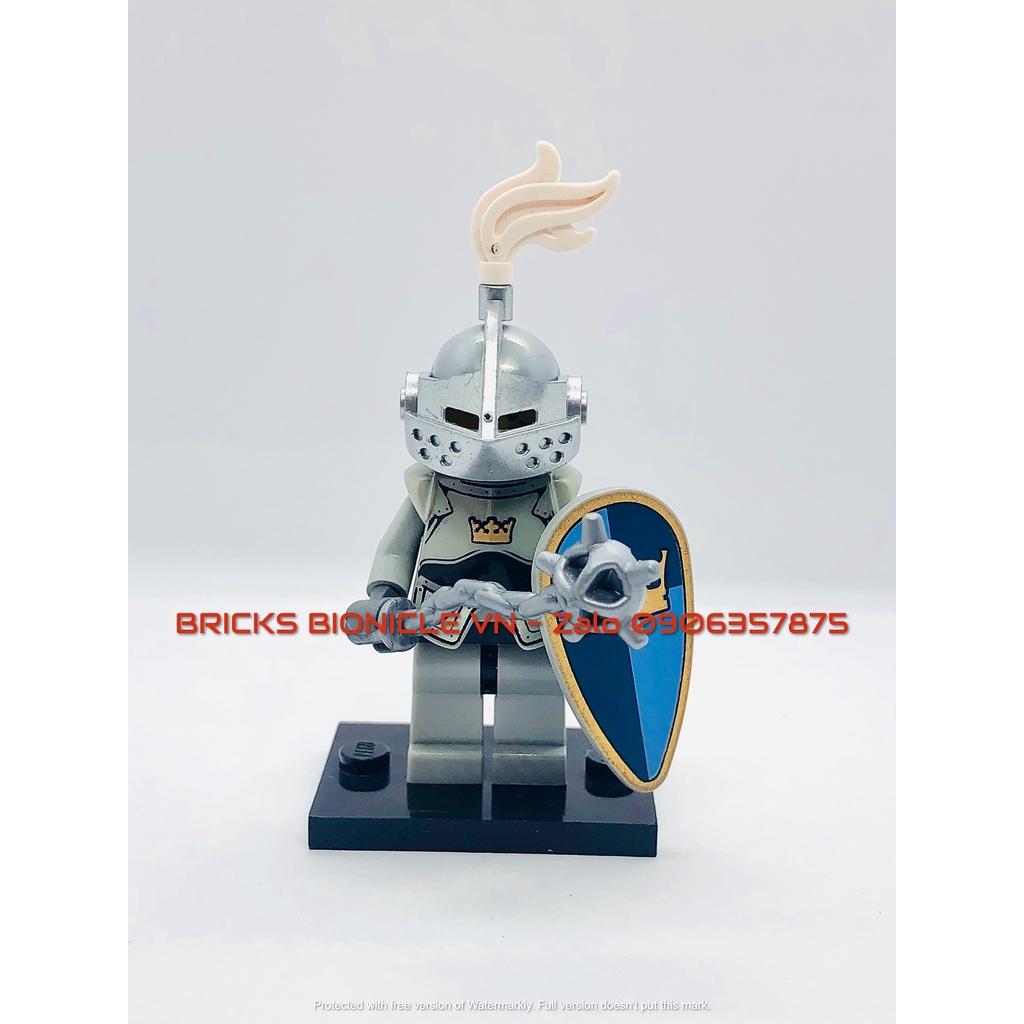 LEGO MINIFIGURES - ĐỒ CHƠI XẾP HÌNH LEGO NHÂN VẬT TRUNG CỔ - CASTLE FANTASY CROWN KNIGHTS - HIỆP SĨ VƯƠNG MIỆN