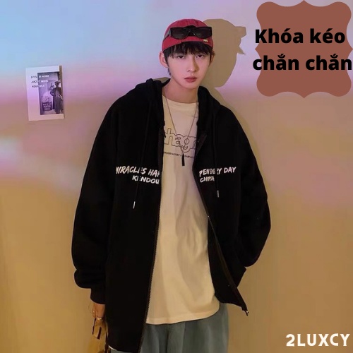 Áo khoác nỉ 🌸 Áo khoác bomber nhung nam nữ form rộng Unisex chất nỉ ngoại 2 lớp dày dặn - LUXCY | BigBuy360 - bigbuy360.vn