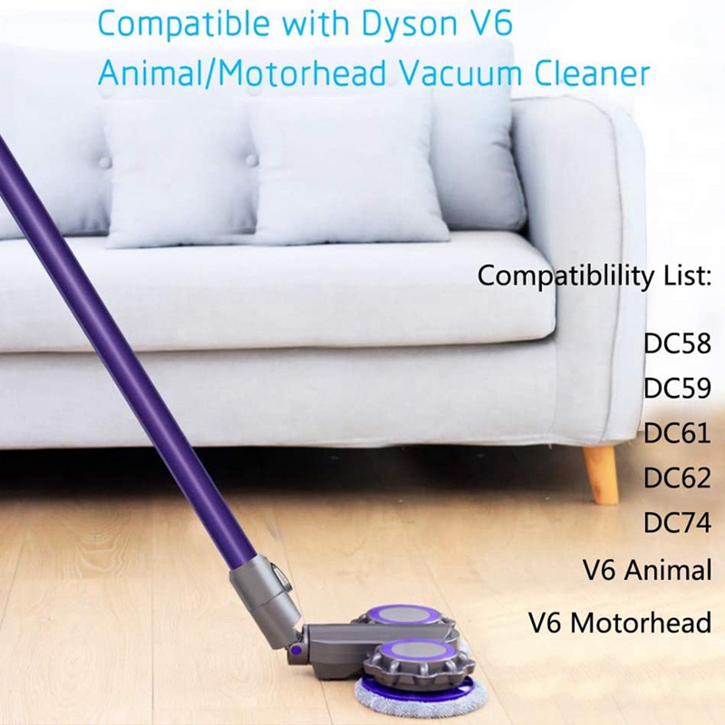 Đầu Gắn Cây Lau Nhà Cho Máy Hút Bụi Dyson V6 Animal / V6 Motorhead / Dc58 / Dc59 / Dc61 / Dc62 / Dc74 El B