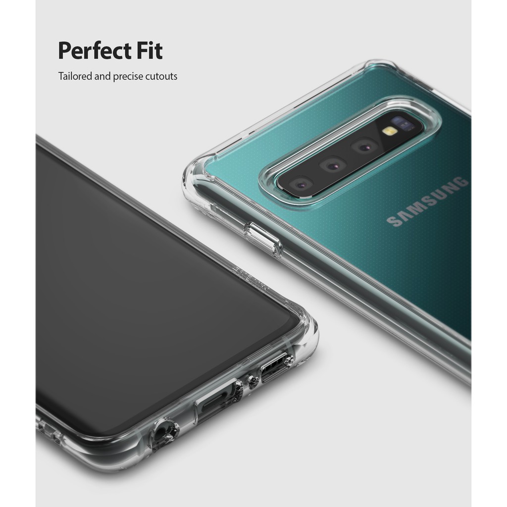 Ốp điện thoại RINGKE trong suốt cho Samsung Galaxy S10 Plus S10