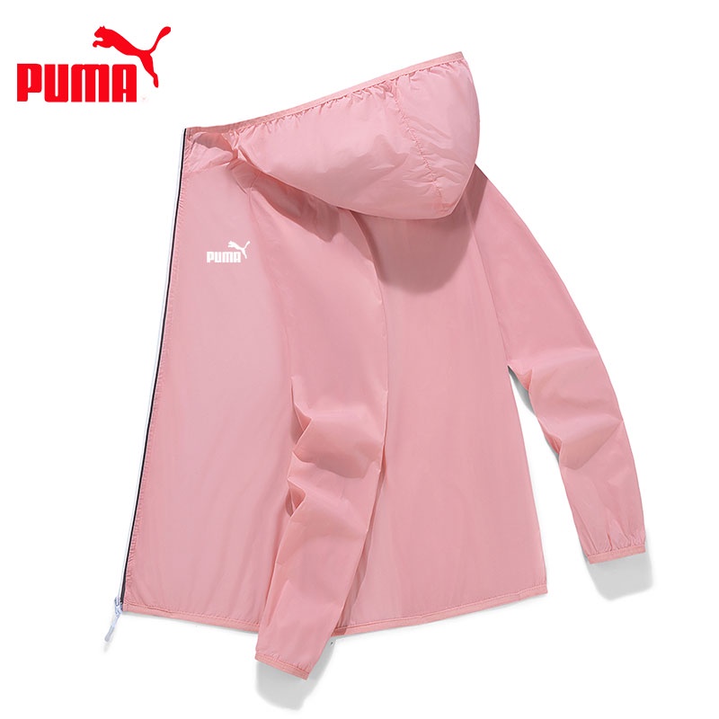 PUMA Áo Khoác Màu Trơn Siêu Nhẹ Nhanh Khô Chống Tia UV Thời Trang Mùa Hè Cho Nam Và Nữ
