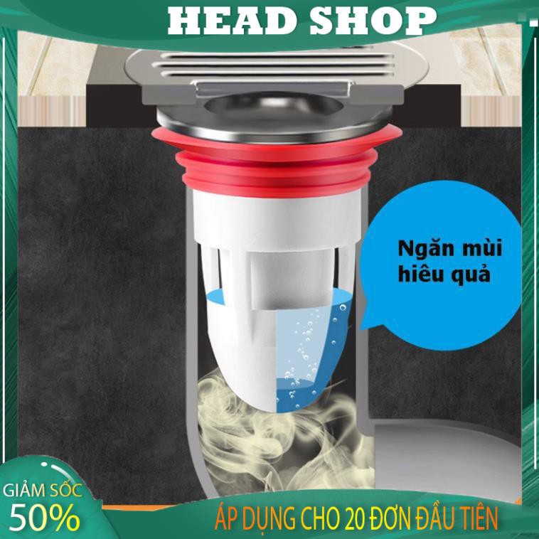 Ống Ngăn Mùi Thoát Sàn chống mùi hôi ngăn vi khuẩn mùi hôi nhà vệ sinh cống nước hiệu quả Phễu thoát sàn TS1 HEAD SHOP