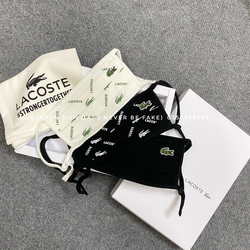 Khẩu trang LACOSTE RF6765 299 Chính Hãng