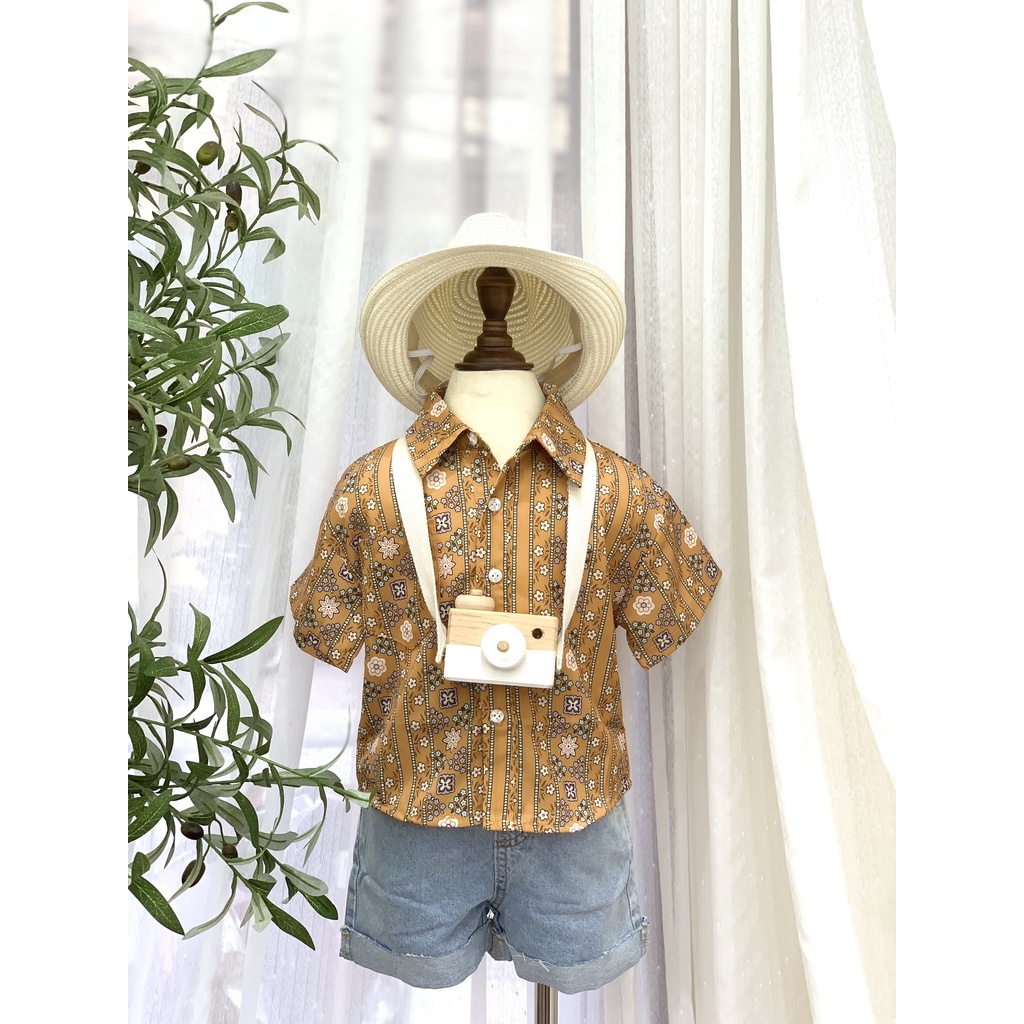 Áo Voan Hoa Đi Biển Cho Bé Trai Bé Gái Shop Quần Áo Trẻ Em Phong Cách Hàn Quốc Moy Kids