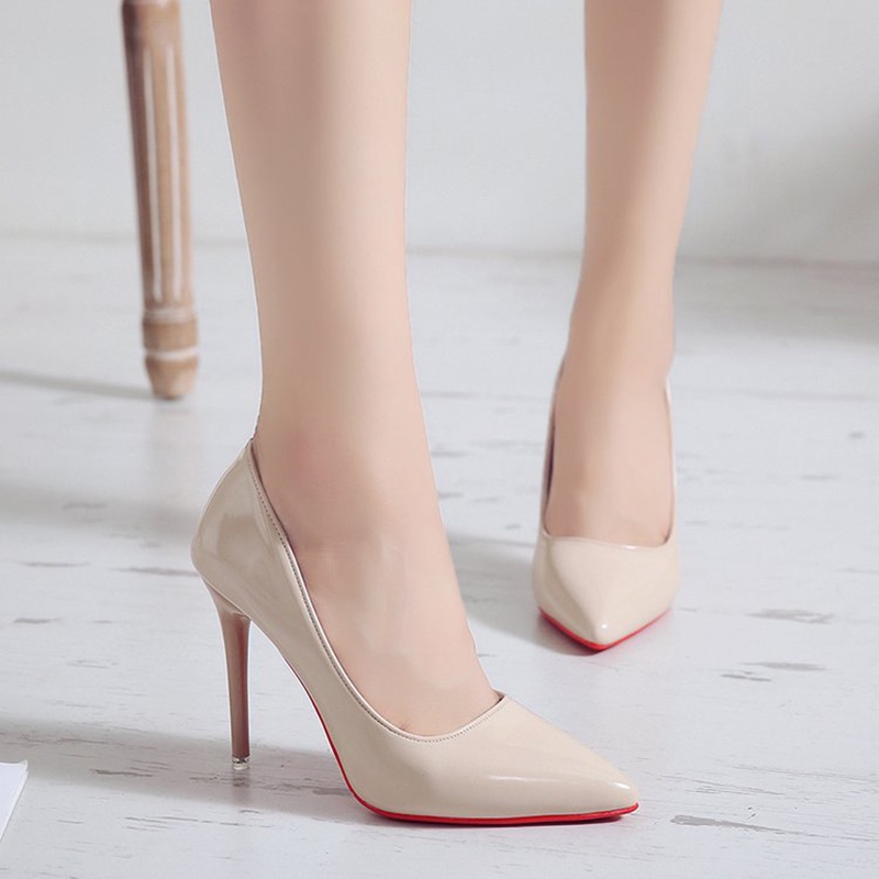 Giày cao gót IELGY 10cm mũi nhọn thời trang công sở thanh lịch