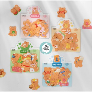 GÓI STICKER BROWN BEAR