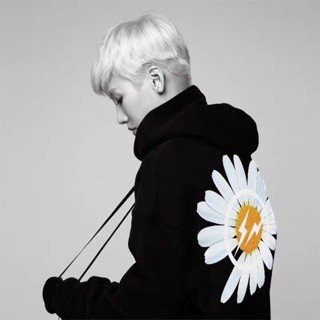 Áo hoodie hoa cúc nỉ bông cotton unisex