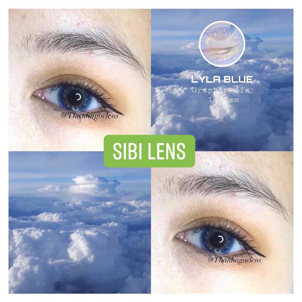 Lens LYLA BLUE - Lens Chuẩn Thái - Cam Kết Chính Hãng