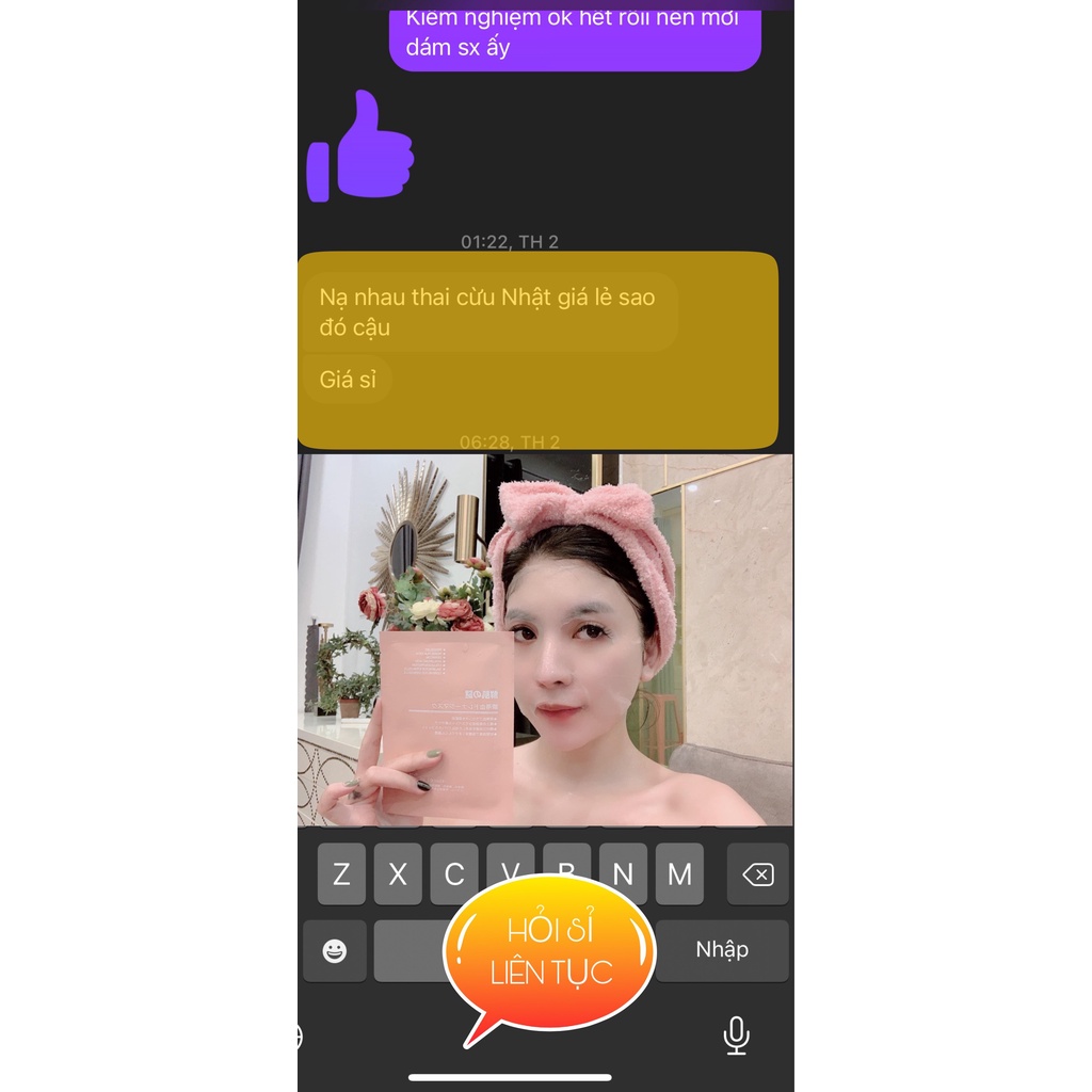 Mặt nại nhau thai cuống rốn cừu, dưỡng trắng, dưỡng ẩm | BigBuy360 - bigbuy360.vn