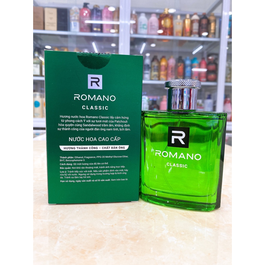 Nước Hoa Romano Classic 100ml Chính Hãng Công Ty