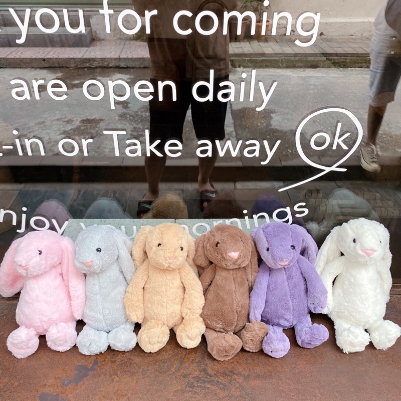 Thỏ bông các màu đáng yêu