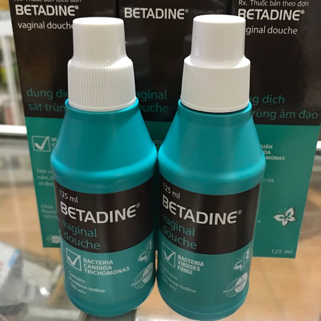 DUNG DỊCH VỆ SINH PHỤ NỮ BETADIN