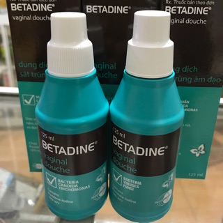 Dung dịch vệ sinh phụ nữ betadin