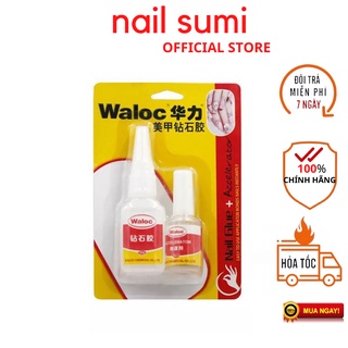 Keo dán móng Waloc , keo bê tông đa năng dán móng, gắn đá phu kiện