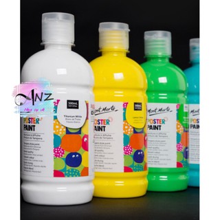 Màu Poster Paint Mont Marte 500ml (chai lẻ) - Họa cụ Anz