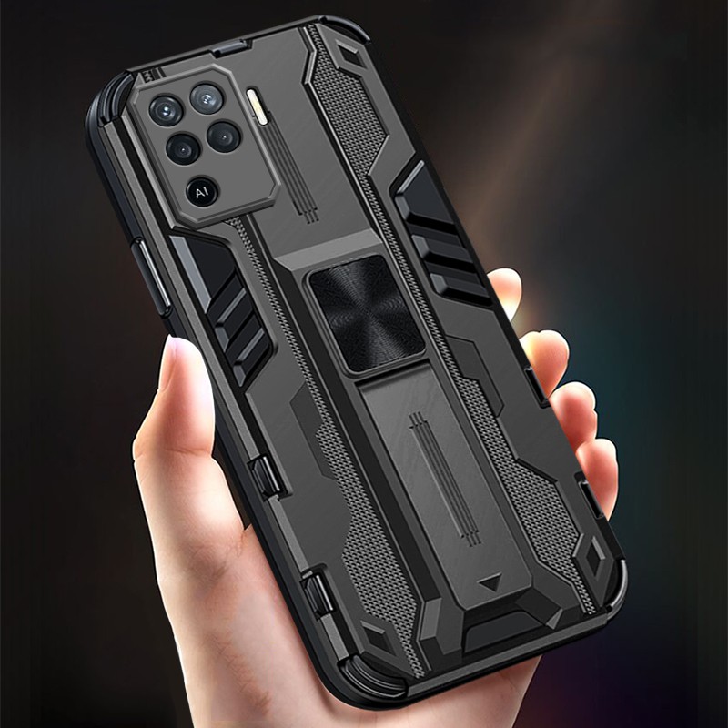 Ốp Điện Thoại Tpu Chống Rơi Có Giá Đỡ Cho Oppo A94 | BigBuy360 - bigbuy360.vn