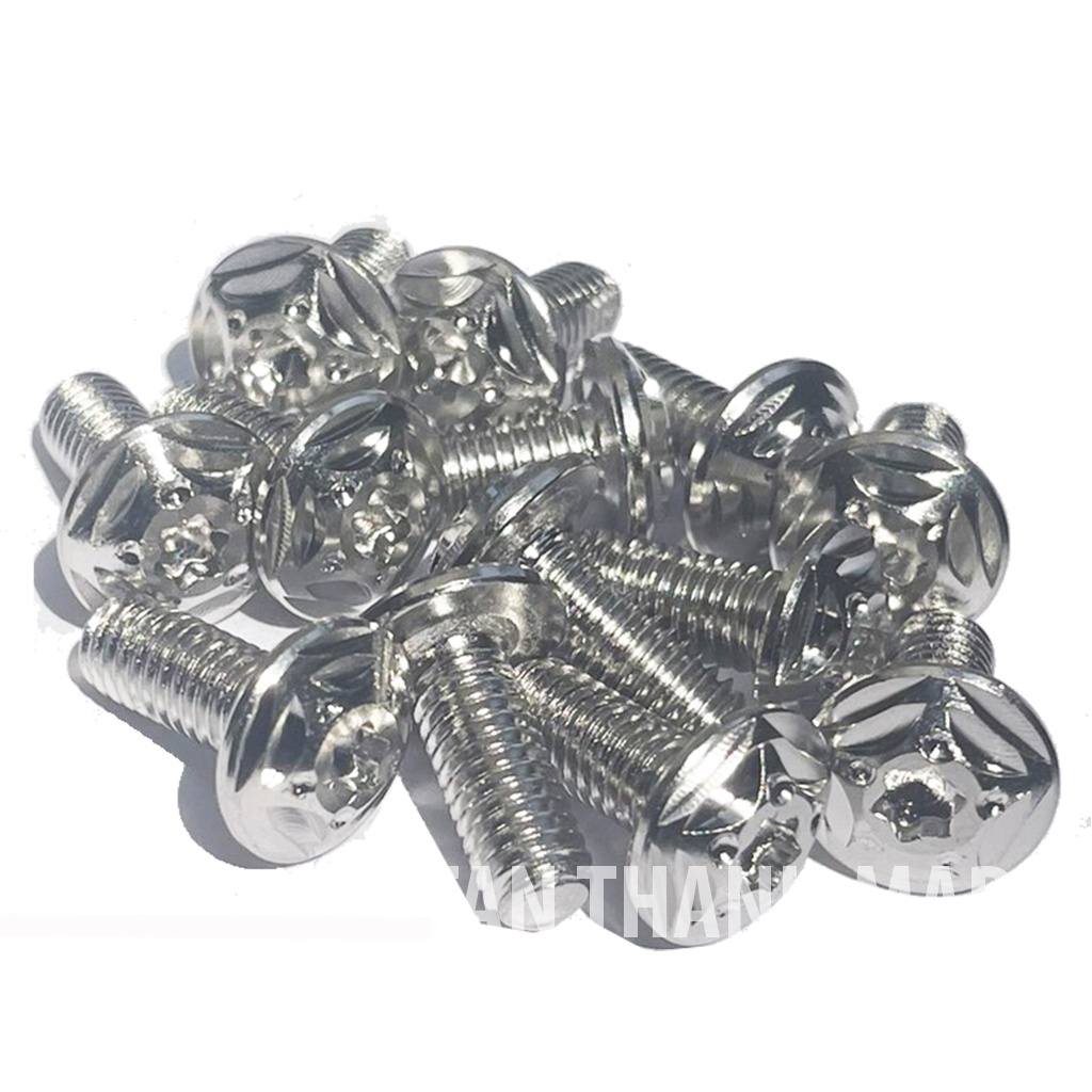 Ốc Salaya 6li15 Dù Mỏng Gắng Đĩa Vario, Ốp pô, Chụp Pô Ex155-PTTT