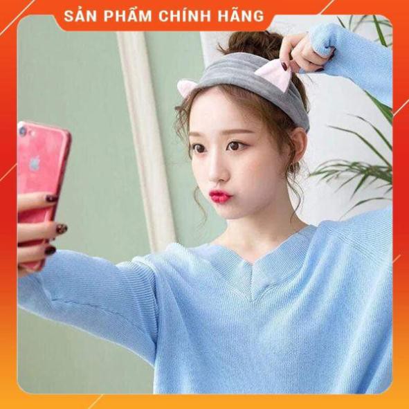 [VỢT SALE AUTH] Băng đô tai mèo nhung siêu dễ thương | BigBuy360 - bigbuy360.vn