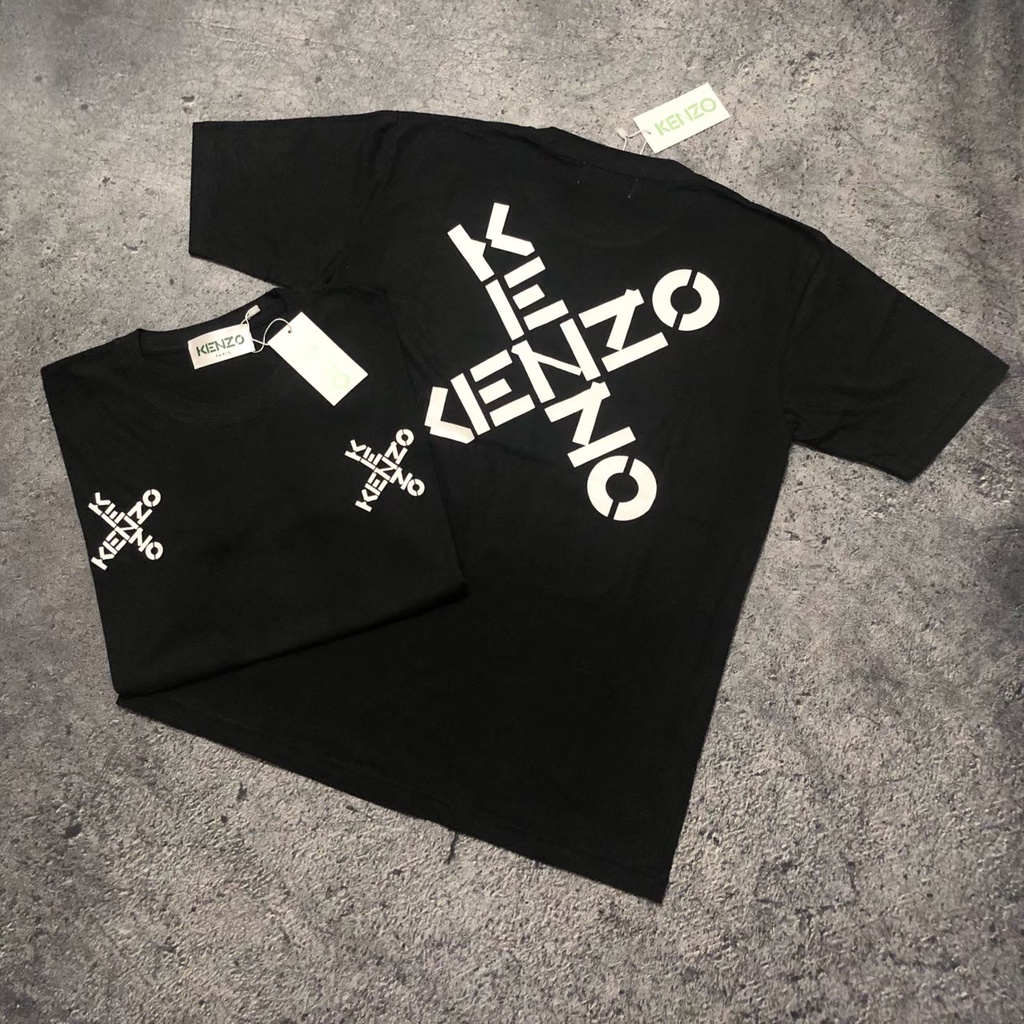 Áo Thun Tay Ngắn In Hình Kenzo Bm Thời Trang Cho Nam Nữ